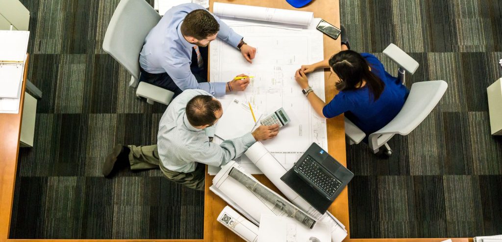 People preparing a Business Continuity Plan