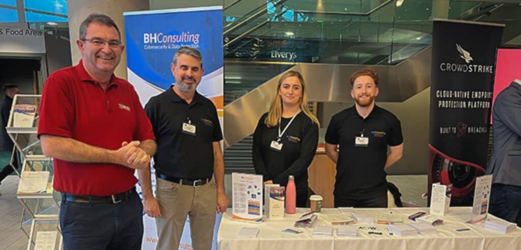 Brian Honan with his BH Team at IRISSCON